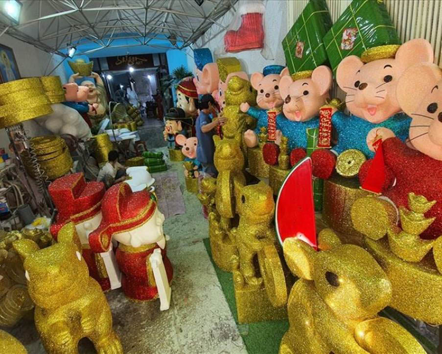 MÔ HÌNH TRANG TRÍ TẾT